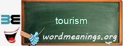 WordMeaning blackboard for tourism